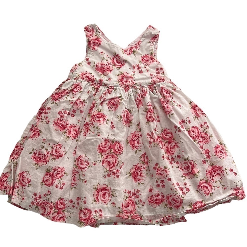 CC Bates Infant Girls Sleeveless Floral Dress Size 18M